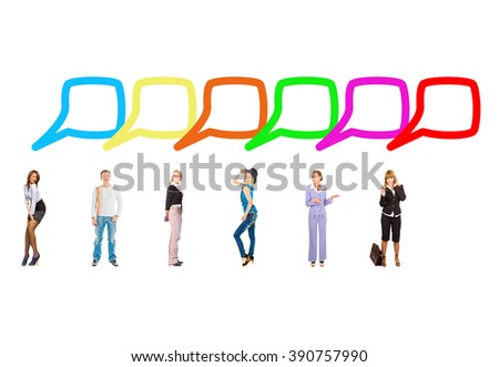 Standing and Talking Office Dialogues 