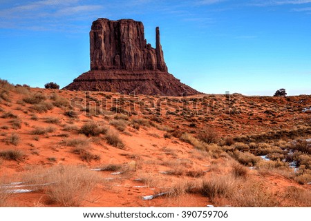 Monument Valley Arizona site of many cowboy western movies