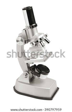 Microscope with mini book