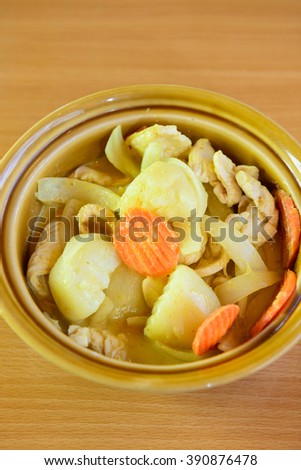 Yellow Curry Chicken