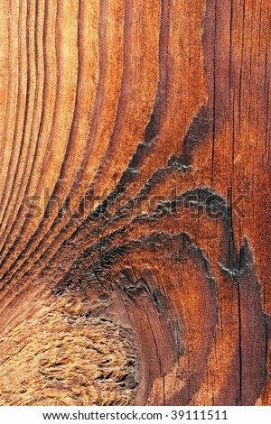 The texture of the old weathered pine boards