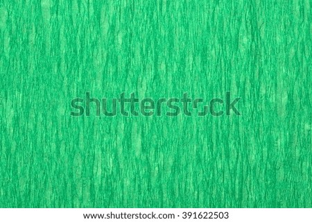 Green paper, a background or texture 