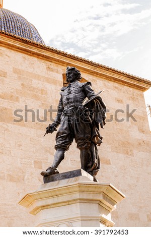 Monument to the Poet Llorente, Valencia, Spain