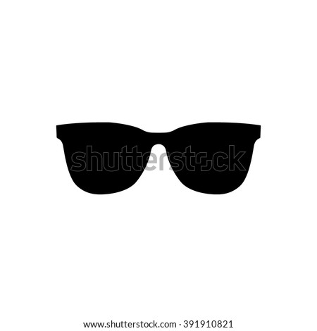 Sunglasses icon vector illustration Royalty-Free Stock Photo #391910821