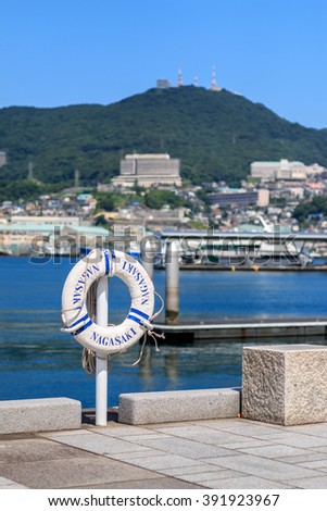 View of Nagasaki city