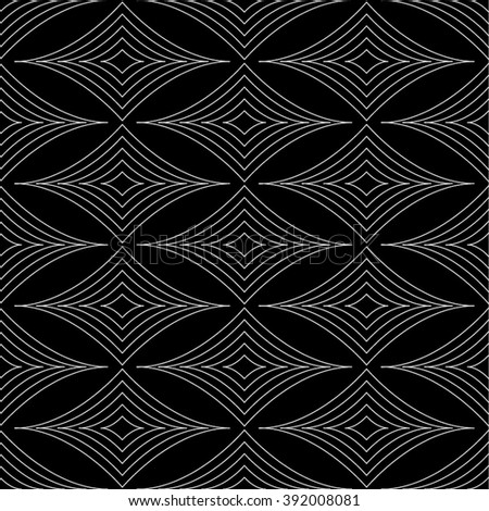 Linear diamond in the pattern, mesh, seamless vector background.