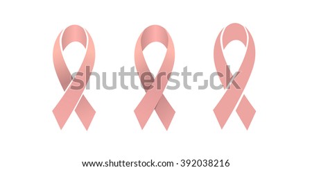 cancer ribbon. Vector