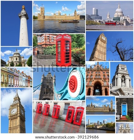 London photo collage