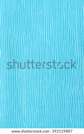 Background texture of blue imitation leather.