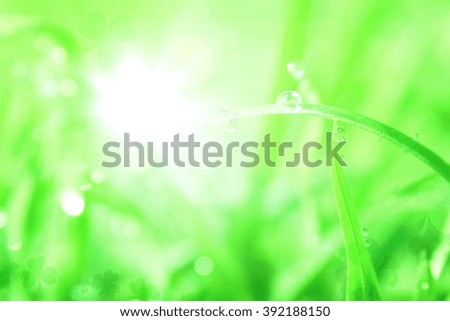 st. patrick's day abstract green background for design