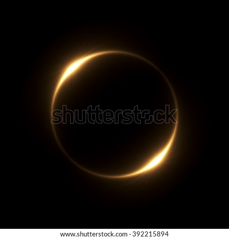 Abstract ring background with luminous swirling backdrop. Glowing spiral. The energy flow tunnel. shine round frame with light circles light effect. glowing cover. Space for your message. Royalty-Free Stock Photo #392215894