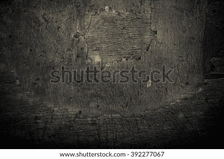 The surface of old cutting board for background. Toned.
