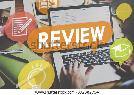 Review Assessment Auditing Evaluate Concept Royalty-Free Stock Photo #392382754