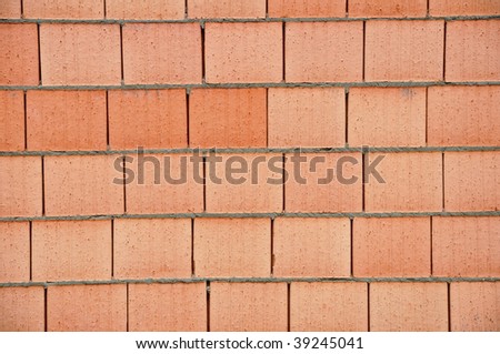 Red brick background