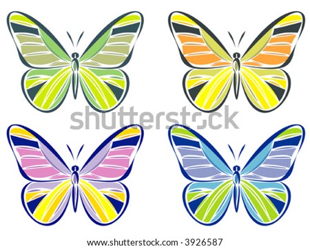 Butterflies (Vector)
