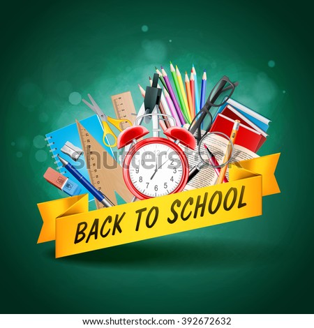 back to school Royalty-Free Stock Photo #392672632