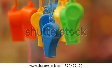 Colorful - Toy Whistle
Multi Colored, Colorful Toy Whistles/horn with Isolated objects, Macro, Blur background, leader, best, unique colorful object, being a game changer.