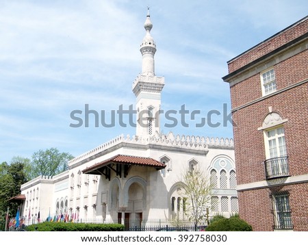 Islamic Center and Mosque in Washington DC, USA 