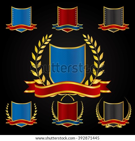 Shields with Laurel Wreath Collection