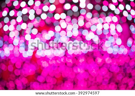 lights of Pink bokeh background - for your design