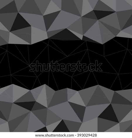 Black Mosaic Background, Vector illustration, Creative Business Design Templates
