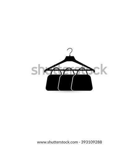 Sale Clothing Hangers in a beautiful  black