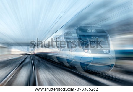 high speed train