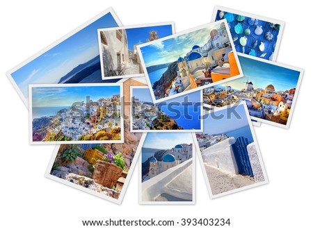 collection of images from the beautiful Greek islands  
