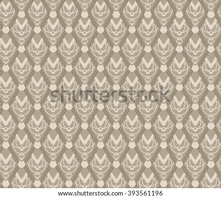 Seamless pattern of fish scales in the form of a rhombus
