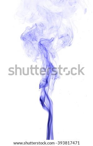 blue smoke on white background,blue smoky fluffy texture,abstract cloud
