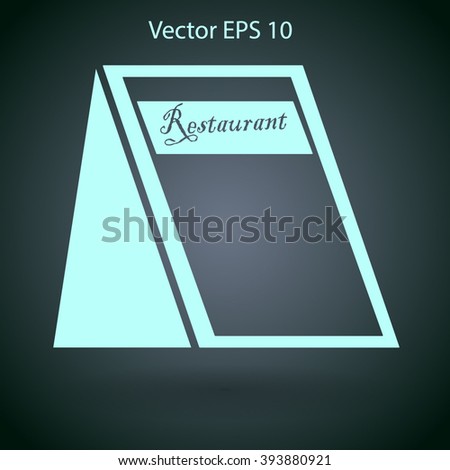 Outdoor advertising vector picture