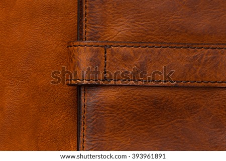 inside leather wallet for name card of business manager Royalty-Free Stock Photo #393961891