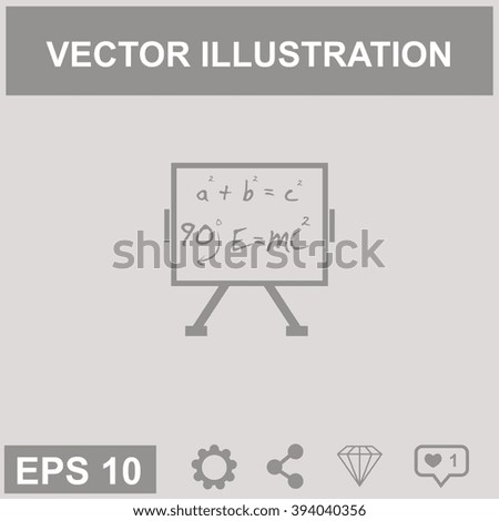 Science vector icon.