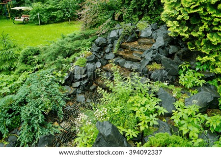 Garden stream 