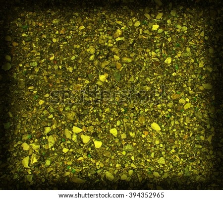 yellow stones