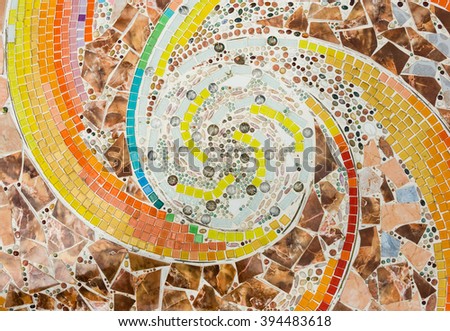 Colorful mosaic