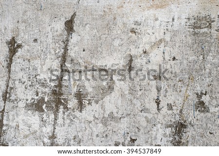 Old plastered concrete surface