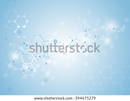  molecular structure medical background Illustrations