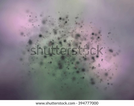 Purple wadding green black virus stained backdrop tendence