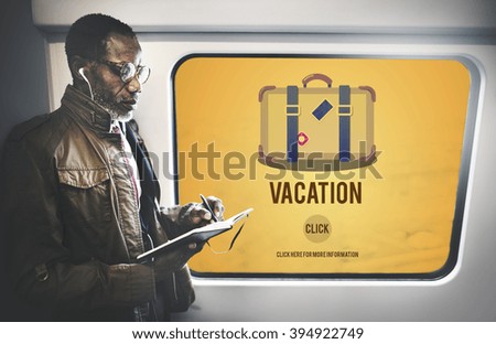 Tourism Travel Wanderlust Vacation Luggage Concept