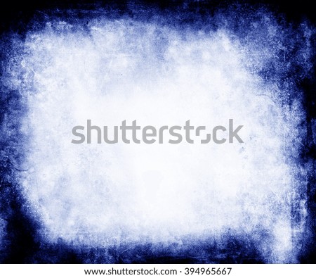 Beautiful abstract watercolor background with faded central area for your text or picture
