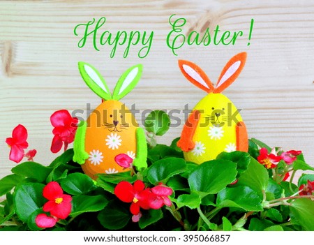Easter bunnies 