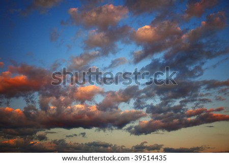 photo of a dramatic clouds background