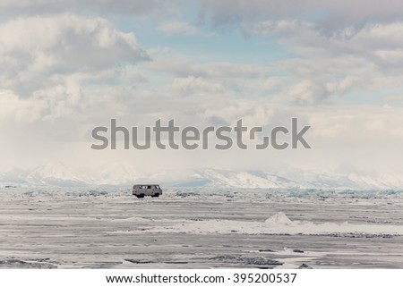 Winter photos of Lake Baikal