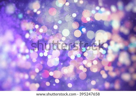 Festive background with natural and bright lights. Vintage Magic background with colorful . Spring Summer Christmas New Year disco party background.