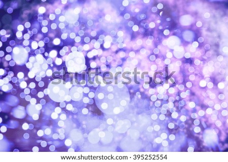 Background of de focused glittering lights