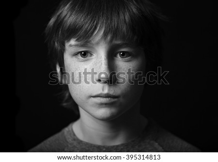 Portrait of a young man Royalty-Free Stock Photo #395314813