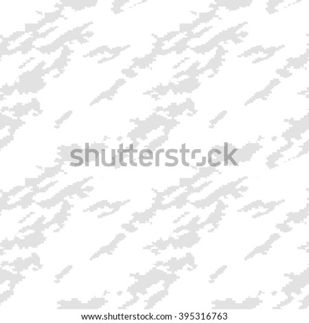 Winter Digital Camouflage. For Clean Snow.
Seamless pattern.