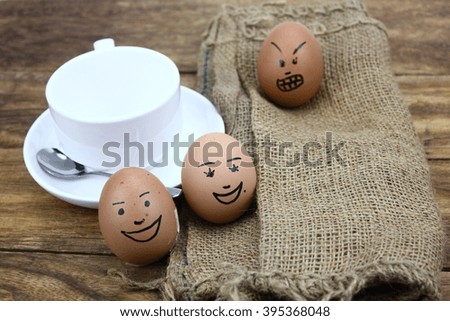 face eggs