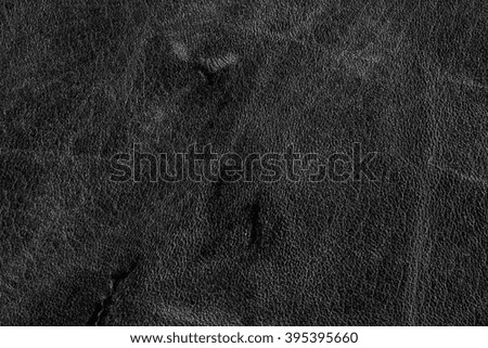 Black leather texture background
